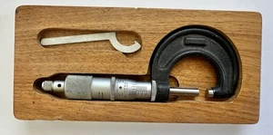 Nice Scherr Tumico 0-1" Blade Micrometer Machinist Tool - Exc. Cond. - Picture 1 of 4