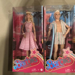 Barbie The Movie Collectible Lot of 2 Barbie HPJ96 & Ken HPJ97 - Picture 1 of 15