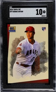2018 Topps Throwback Thursday TBT #79 Shohei Ohtani SGC 10 GEM MINT RC Dodgers  - Picture 1 of 4
