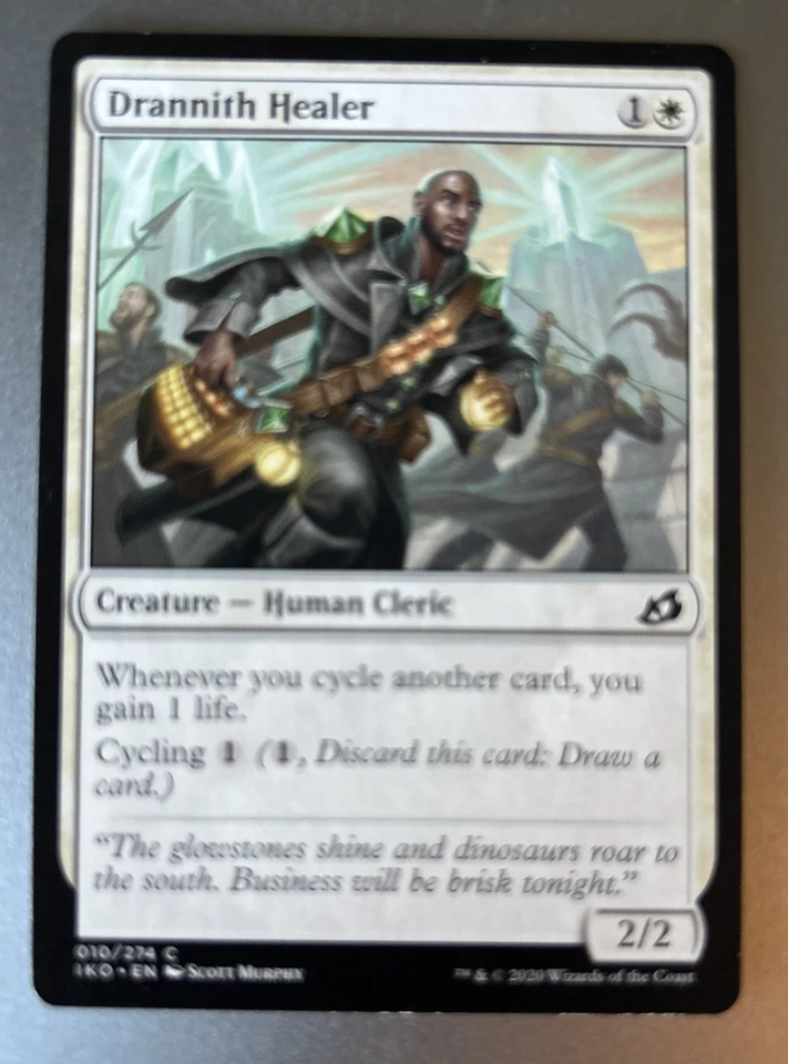 MTG Ikoria Lair of Behemoths Drannith Healer 010/274 Magic the Gathering - Image 1 of 1