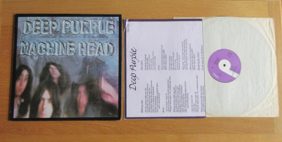 DEEP PURPLE MACHINE HEAD VINYL LP TPSA 7504 UK 1ST PRESS 1972 - Image 1 of 4