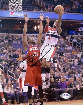 PSA/DNA Washington Wizards BRADLEY BEAL Signed Autographed 8x10 Basketball Photo - Image 1 of 2