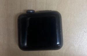 Apple Watch Series 3 38 mm Gray Black Watch Only. Works But Is Locked. No Pw - Zdjęcie 1 z 2