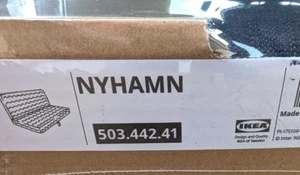 Ikea NYHAMN Sleeper Sofa / Sofa Bed Cover Slipcover SKIFTEBO ANTHRACITE New! - Picture 1 of 2