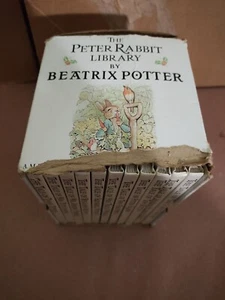 The Peter Rabbit Library: 12 Book Box Set by Beatrix Potter (Hardcover) - Picture 1 of 2