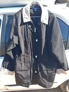 WEATHER TAMER COAT RN# 15101 BLACK , STYLE : ESTILO - Picture 1 of 10