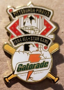 Gatorade Player PITSBURGH PIRATES 1994 ALL-STAR GAME Lapel Pin - Picture 1 of 2