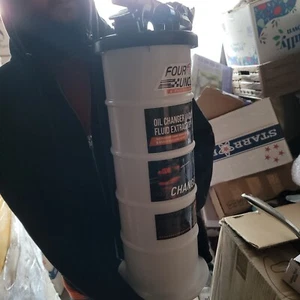 Extractor de fluido de vacío cambiador de aceite Four Uncles JS-0011 neumático/manual 6,5 L  - Imagen 1 de 7