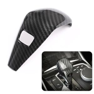 Carbon Fiber Style Gear Shift Knob Head Cover Trim Fit For BMW G20 G21 G22 G23 - Picture 1 of 5