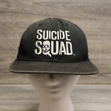Suicide Squad Hat Mens One Size Fits Most Snapback DC Comics Villains Black