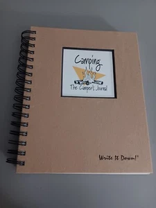 Camping, The Camper's Journal Spiral Bound Outdoor Adventures- New (Other) - Picture 1 of 13