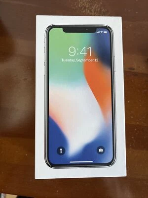 Apple iPhone X - 64 GB - Argento (Sbloccato) - Immagine 1 di 4