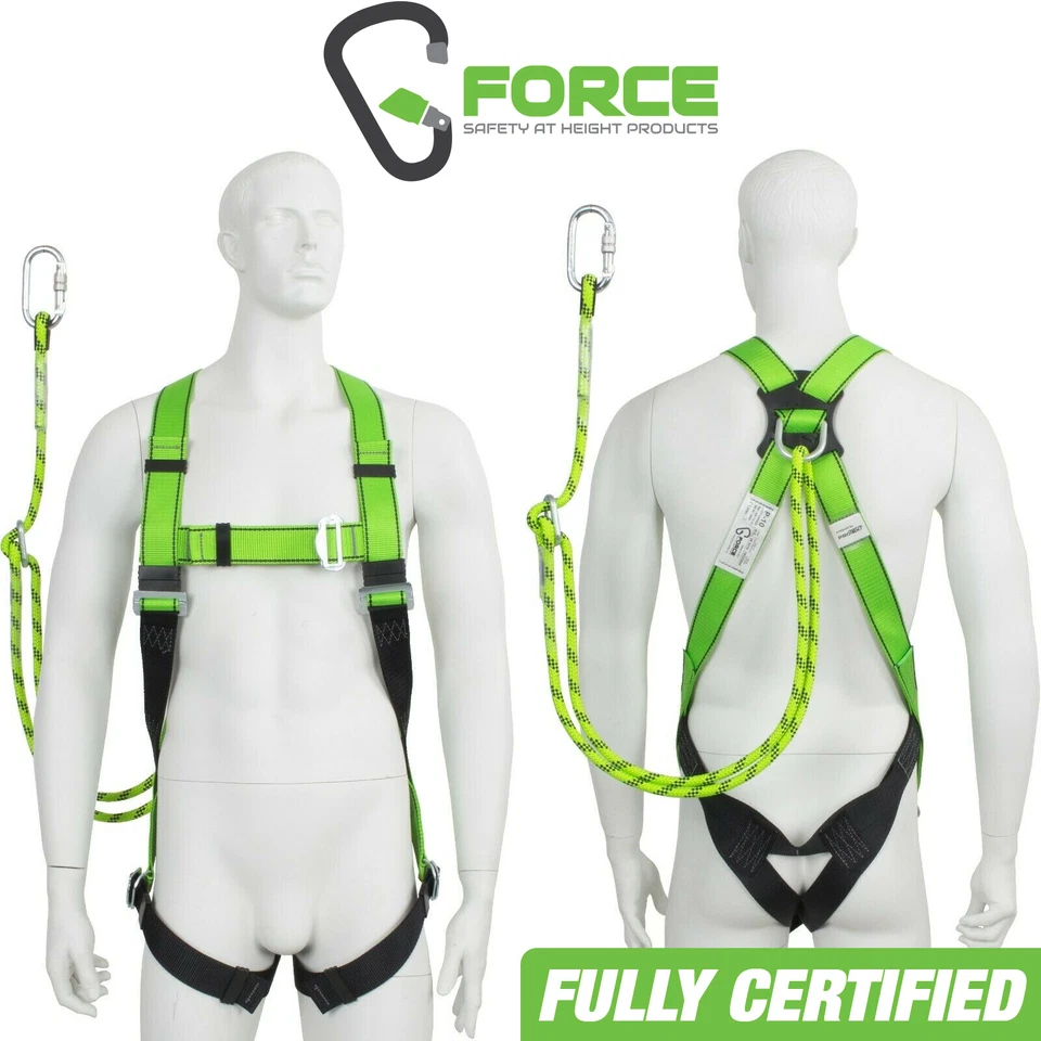 G Force Adjustable Height Safety Harness Access Platform Cherry Picker Kit S-XXL - Image 1 of 4