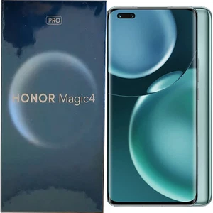 BNIB HONOR Magic4 Pro 5G Cyan 256GB + 8GB Dual-SIM Factory Unlocked GSM - Picture 1 of 1