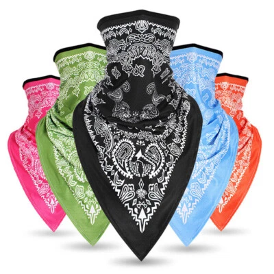 Máscara facial completa de ciclismo Bandana pasamontañas Cubierta de bicicleta Tubo deportivo Bufanda Máscara EE. UU. Foto 1 de 4