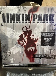 LINKIN PARK HYBRID THEORY 2013  HOT TOPIC EXCLUSIVE CLEAR VINYL 1 Of 1500 - Picture 1 of 4