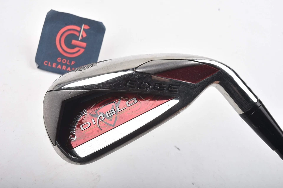 Callaway Diablo Edge #6 Iron / Stiff Flex Callaway Diablo Shaft / 2°FLT / Demo - Image 1 of 4