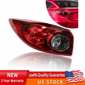 Fit Mazda 3 2014-2018 Left Driver Side Outer Tail Light Rear Brake Lamp Assembly - Foto 1 di 13