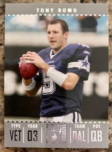 2007 Topps Football TX Exclusive Silver #12 Tony Romo 44/49 - Dallas Cowboys - Bild 1 von 2