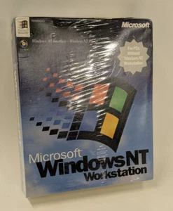 Windows NT Workstation V4.0 Unopened Box 1997 - Picture 1 of 5