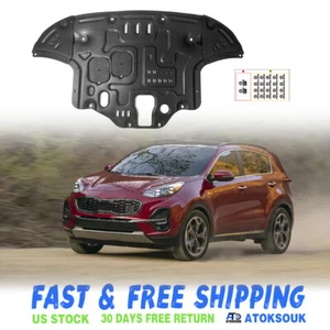 For Kia Sportage 2017-2019 Under Engine Splash Guards Front Engine Mud Flaps - Bild 1 von 13