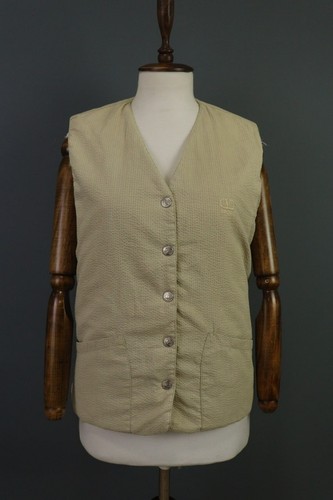 Giubbotto Gillet Valentino Sport reversibile beige con cappuccio a scatto