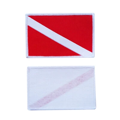 MARKENLOS 2er Set Tauch- Aufkleber Scuba Dive Flagge Aufkleber Tauchen Taucher