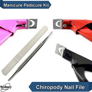 Manicure Acrylic Tip Cutter UV Gel Craft Chiropody Nail File Podiatry Instrument - Bild 1 von 6