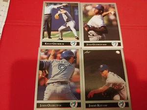 1992 Leaf Toronto Blue Jays 4 card lot - Picture 1 of 2