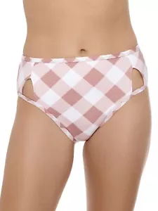 Time and Tru Women's Out Of The Park Highwaist Swimsuit Bottom, Small 4-6 - Picture 1 of 4