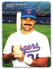 1990 Mother's Cookies Texas Rangers #9 Rafael Palmeiro MINT