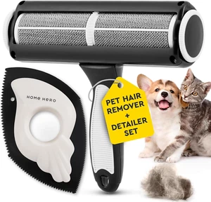 Pet Hair Remover for Couch - Reusable Lint Roller - Essential Pet Supplies Dog P - Picture 1 of 12