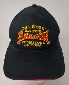 Big Nose Kate's Saloon Hat Tombstone Arizona Cowboy Black Snapback Baseball Cap