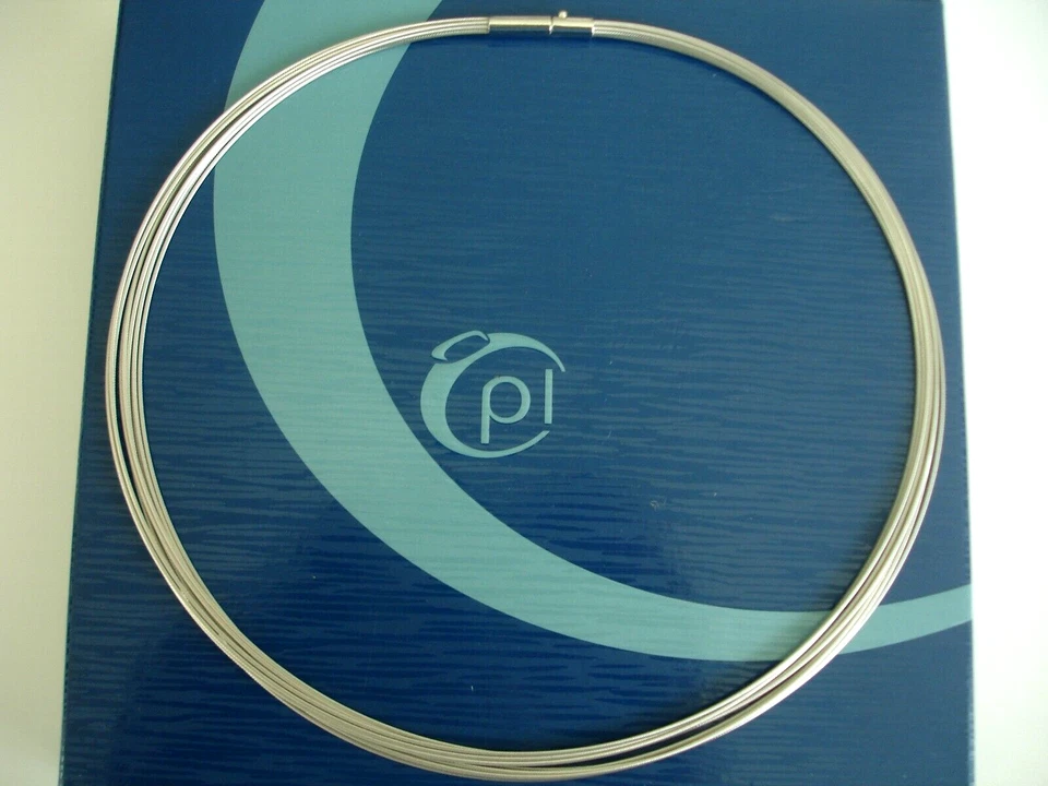 Pierre Lang Halsreif Collier Kette Chiara Omega RH 43 cm Neuwertig - Bild 1 von 1