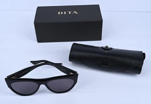 DITA Braindancer Black Cat Eye Sunglasses Made in Japan w/ Box and Case - Picture 1 of 11