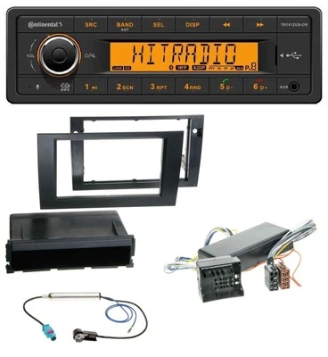 Continental MP3 Bluetooth AUX USB Autoradio für Audi A4 99-01 B5 Symphony Bose A - Bild 1 von 4