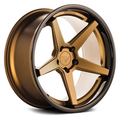 Ferrada FR3 Wheel 22x9 (30, 5x120.65, 74.1) Bronze Single Rim - Image 1 of 4
