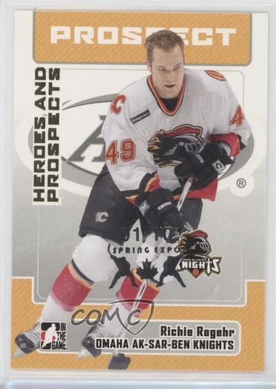 2006-07 ITG Heroes and Prospects Spring Expo /10 Richie Regehr #61 - Image 1 of 2