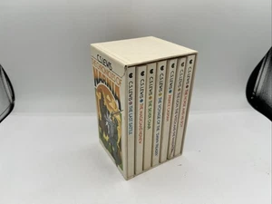 Vintage Chronicles of Narnia 1970 1st Collier Ed Box Set PB Books 1-7 CS Lewis - Foto 1 di 7