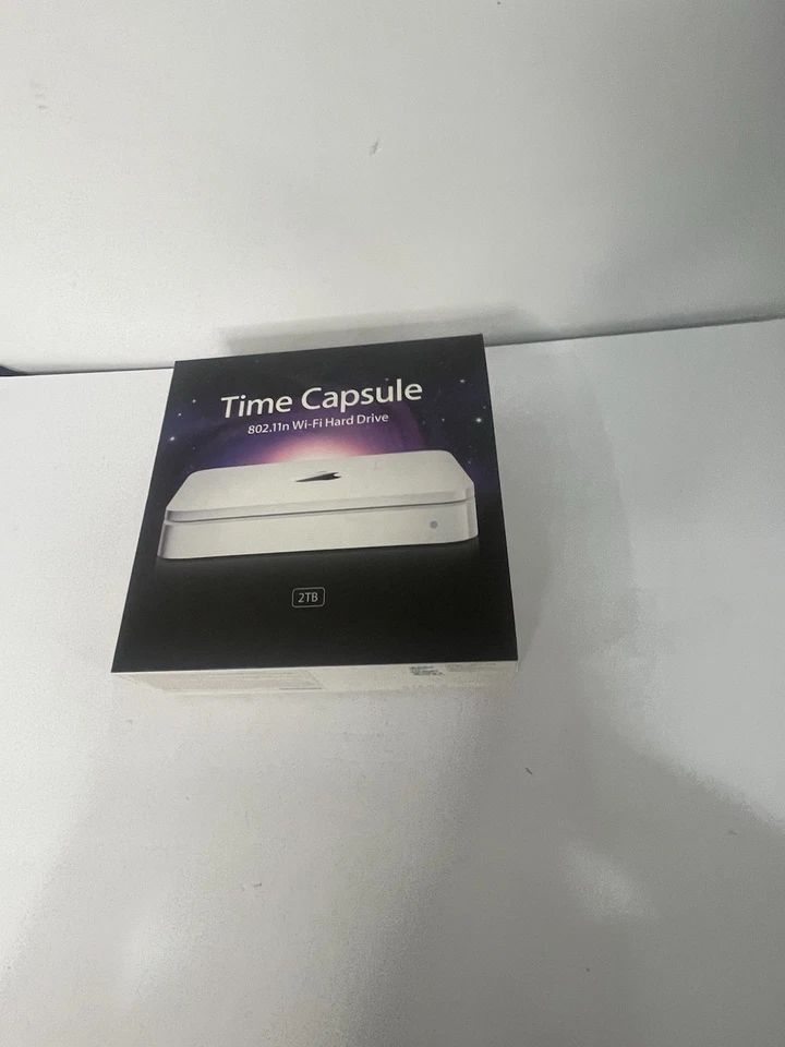 Apple A1409 4th Generation 2TB Time Capsule w/ Cable and Original Box Tested - Image 1 of 4