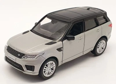 Tayumo 1/36 Scale Pull Back & Go 36100016 - Range Rover Sport - Indus Silver - Image 1 of 4