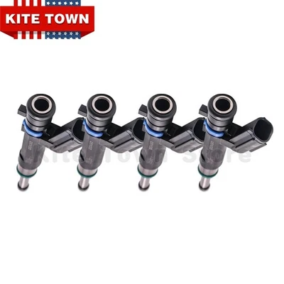 4Pcs OEM Fuel Injector For Nissan Versa 12-19 Versa Note 14-16 1.6L 16600-1KT0A - Image 1 of 4