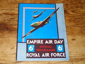 2. Empire Air Day Official Programme Royal Air Force , 1939 illustrated - Picture 1 of 8