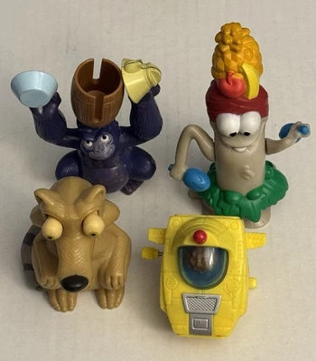 Винтажный Б/у 2000-е Disney Terk Gorilla Dancin Вафли Scrat Мини Заводные Игрушки Лот - Изображение 1 из 4