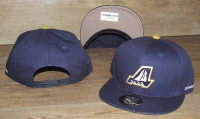 Atlantic Schooners Defunct CFL Navy Blue Royal Retros Snapback hat cap size Men - Image 1 of 2