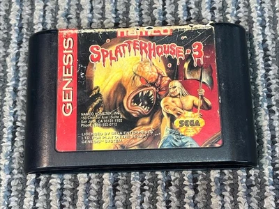 Splatterhouse 3 (Sega Genesis, 1993) Auténtico Juego Solo Cartucho Foto 1 de 4