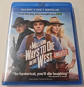 A Million Ways to Die in the West (Blu-ray + DVD + DIGITAL HD with UltraViolet)  - Picture 1 of 2
