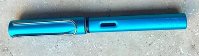 LAGERBEREINIGUNG! LAMY Al-Star Füllhalter, Sonderfarbe pacific blue - Bild 1 von 2