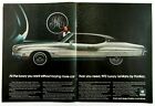 1972 PONTIAC LUXURY LEMANS Luxurious Automobile 2 Page Magazine Ad