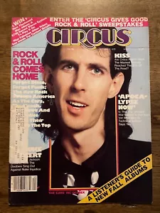 Oct 2 1979 CIRCUS Magazine Ric Ocasek Cover - VG++ Bagged KISS Knack Cars - Picture 1 of 4